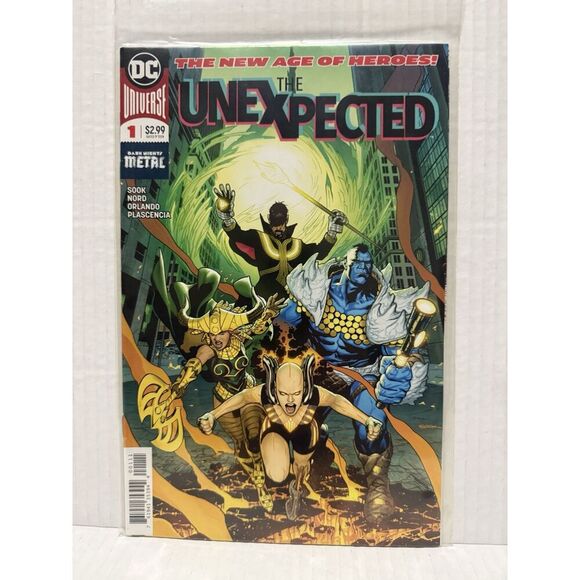 The Unexpected No. 1 Dark Nights Metal The New Age Of Heroes DC‎ Comics - Picture 1 of 2